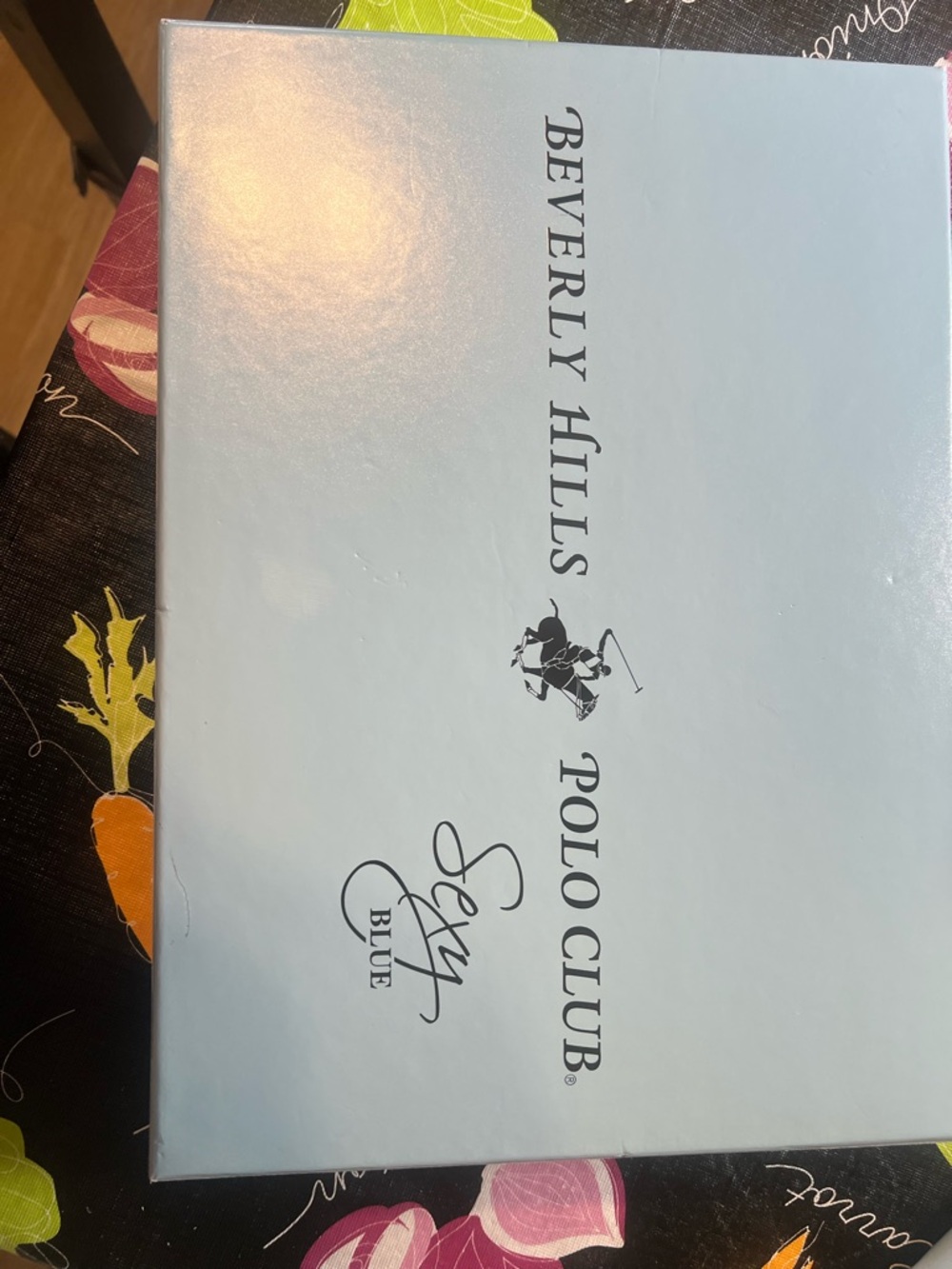Beverly Hills Polo Club Light Blue Box with colonge